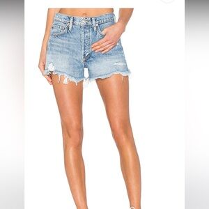 Agolde Parker Vintage Cut Off Short in Swapmeet